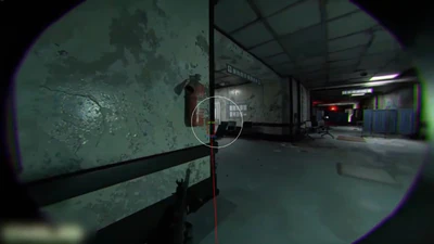 Bodycam aimbot and ESP with FOV circle, red target box and snap line through cover
